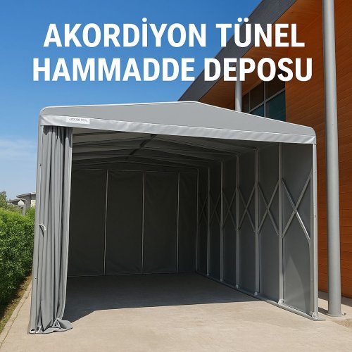 AKORDİYON TÜNEL HAMMADDE DEPOSU / BİZİM USTA